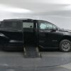 Black Toyota Sienna with BraunAbility Side Entry Automatic Fold Out conversion