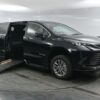 Black Toyota Sienna with BraunAbility Side Entry Automatic Fold Out conversion