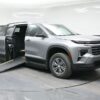 Grey Chevrolet Traverse with BraunAbility Side Entry Automatic In Floor conversion