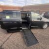 Black Chrysler Voyager with Driverge Side Entry Automatic Fold Out conversion