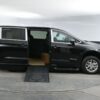 Black Chrysler Pacifica with BraunAbility Side Entry Automatic Fold Out conversion