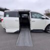 White Honda Odyssey with Vantage Mobility Side Entry Automatic In Floor conversion
