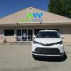 White Toyota Sienna with Vantage Mobility Side Entry Automatic In Floor conversion