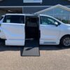 White Toyota Sienna with Vantage Mobility Side Entry Automatic In Floor conversion