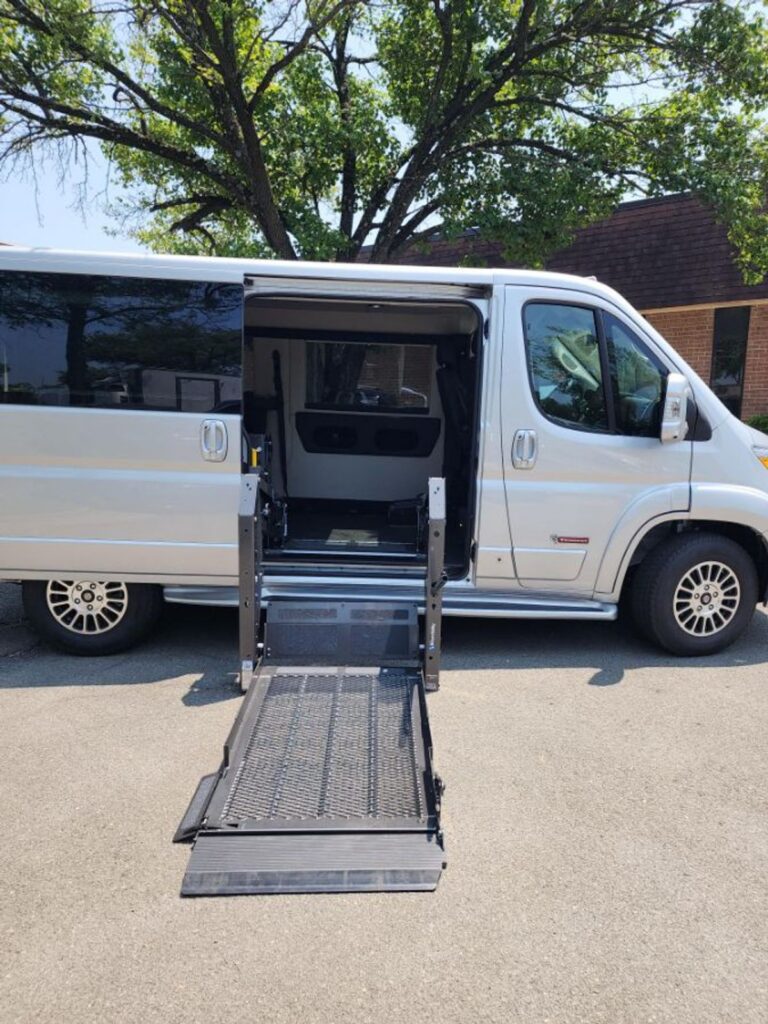 Silver Ram ProMaster with Tempest Side Entry Automatic Fold Out conversion