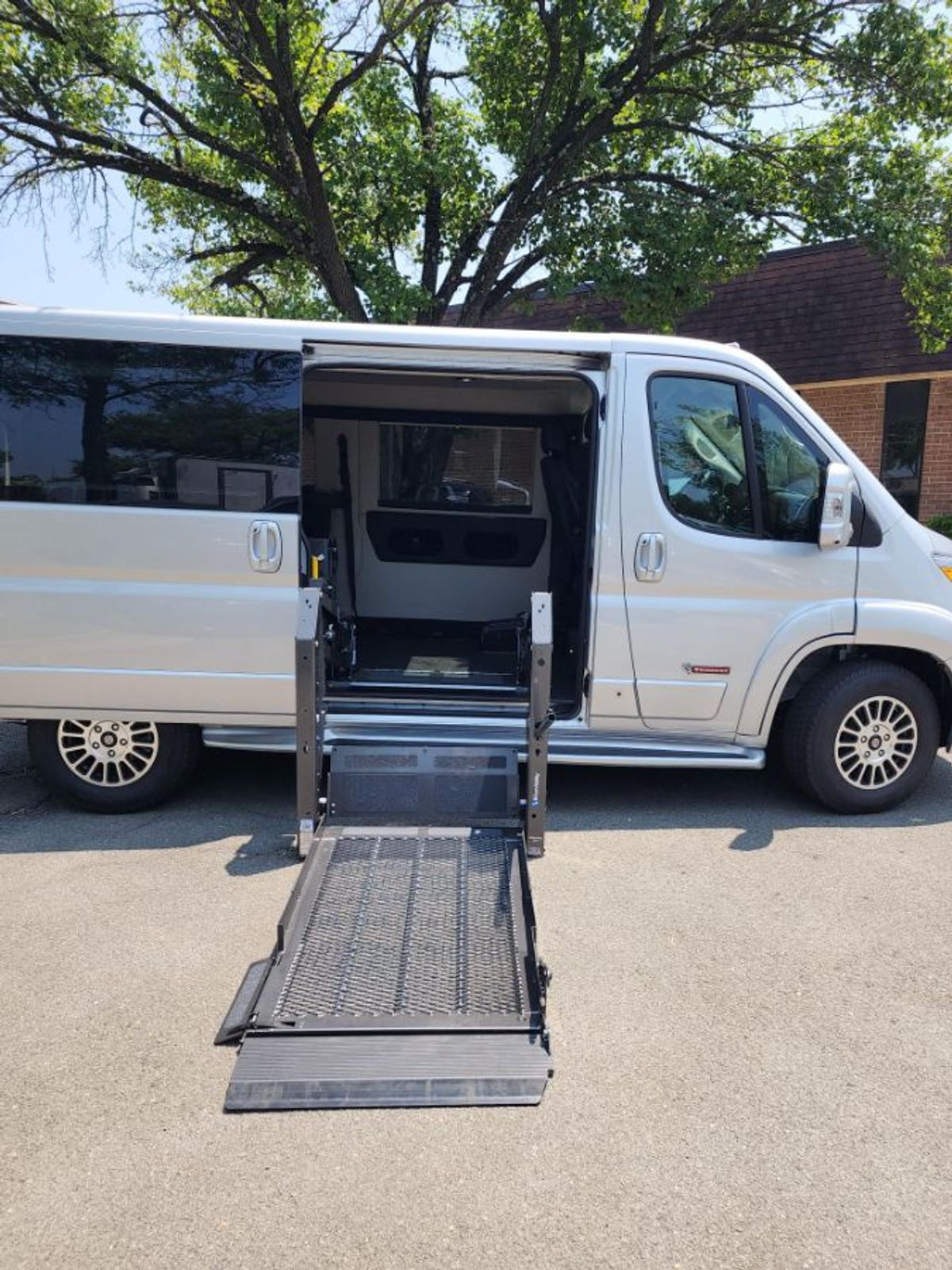 Silver Ram ProMaster with Tempest Side Entry Automatic Fold Out conversion
