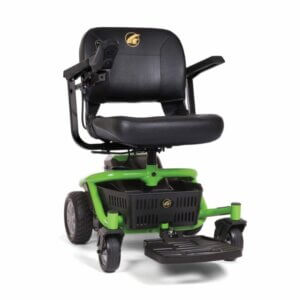 GP162 power wheelchair in green