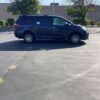 Blue Toyota Sienna with BraunAbility Side Entry Automatic Fold Out conversion