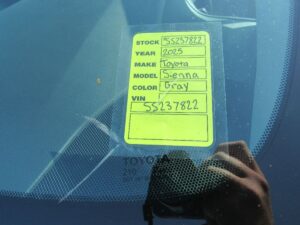 Grey Toyota Sienna with BraunAbility Side Entry Automatic Fold Out conversion