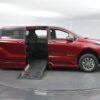 Red Toyota Sienna with BraunAbility Side Entry Automatic Fold Out conversion