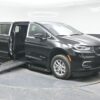 Black Chrysler Pacifica with BraunAbility Side Entry Automatic Fold Out conversion