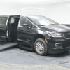 Black Chrysler Pacifica with BraunAbility Side Entry Automatic Fold Out conversion
