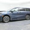 Blue Honda Odyssey with BraunAbility Side Entry Automatic In Floor conversion