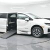 White Honda Odyssey with BraunAbility Side Entry Automatic In Floor conversion