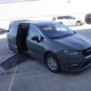 Grey Chrysler Pacifica with Driverge Side Entry Automatic Fold Out conversion