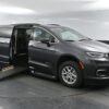 Grey Chrysler Pacifica with BraunAbility Side Entry Automatic Fold Out conversion