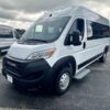 White Ram ProMaster with Driverge Rear Entry Automatic Fold Out conversion