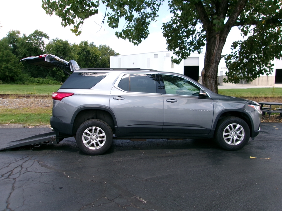 Chevrolet Traverse with Freedom Motors Rear Entry Automatic Fold Out conversion