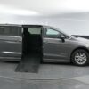 Grey Chrysler Pacifica with BraunAbility Side Entry Automatic Fold Out conversion
