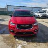 Red Chrysler Pacifica with Driverge Side Entry Automatic Fold Out conversion
