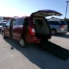 Chrysler Town and Country with Freedom Motors Rear Entry Manual Fold Out conversion