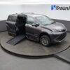 Grey Toyota Sienna with BraunAbility Side Entry Automatic Fold Out conversion