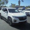 White Chevrolet Traverse with BraunAbility Side Entry Automatic In Floor conversion