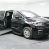 Black Chrysler Pacifica with BraunAbility Side Entry Automatic In Floor conversion