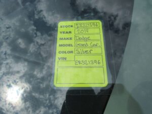 Silver Dodge Grand Caravan with Vantage Mobility Side Entry Automatic In Floor conversion