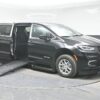 Black Chrysler Pacifica with BraunAbility Side Entry Automatic Fold Out conversion