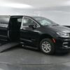 Black Chrysler Pacifica with BraunAbility Side Entry Automatic Fold Out conversion
