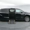 Black Toyota Sienna with BraunAbility Side Entry Automatic Fold Out conversion