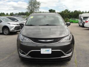 Grey Chrysler Pacifica with BraunAbility Side Entry Automatic In Floor conversion
