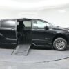 Black Toyota Sienna with BraunAbility Side Entry Automatic Fold Out conversion