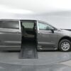 Grey Chrysler Pacifica with BraunAbility Side Entry Automatic In Floor conversion