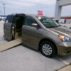 Gold Honda Odyssey with Vantage Mobility Side Entry Automatic In Floor conversion
