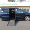 Blue Honda Odyssey with BraunAbility Side Entry Automatic In Floor conversion