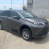 Grey Toyota Sienna with BraunAbility Side Entry Automatic Fold Out conversion