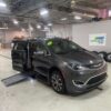 Grey Chrysler Pacifica with BraunAbility Side Entry Automatic In Floor conversion