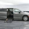 Grey Chrysler Pacifica with BraunAbility Side Entry Automatic Fold Out conversion