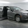 Grey Chrysler Pacifica with BraunAbility Side Entry Automatic In Floor conversion
