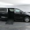 Black Chrysler Pacifica with BraunAbility Side Entry Automatic Fold Out conversion