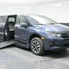 Blue Honda Odyssey with BraunAbility Side Entry Automatic In Floor conversion