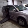 Silver Chrysler Town and Country with Vantage Mobility Side Entry Automatic In Floor conversion