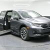 Grey Honda Odyssey with BraunAbility Side Entry Automatic In Floor conversion