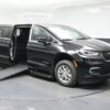 Black Chrysler Pacifica with BraunAbility Side Entry Automatic In Floor conversion