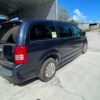 Blue Chrysler Town and Country with BraunAbility Side Entry Automatic Fold Out conversion