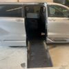 Silver Toyota Sienna with BraunAbility Side Entry Automatic Fold Out conversion