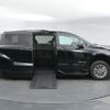 Black Toyota Sienna with BraunAbility Side Entry Automatic In Floor conversion