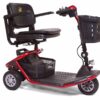 Red 3 wheel Literider Scooter with basket